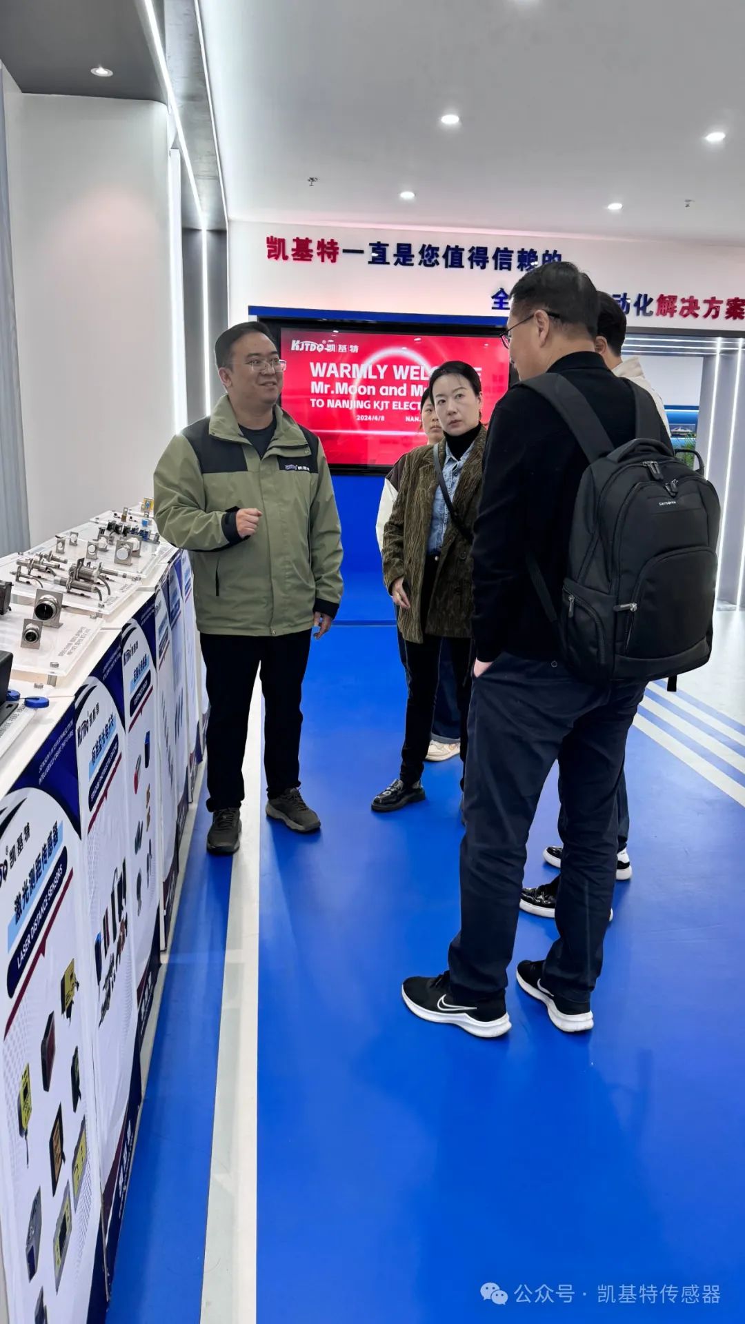企業動態 | 凱基特迎來美國客戶，共謀傳感器業務深入合作