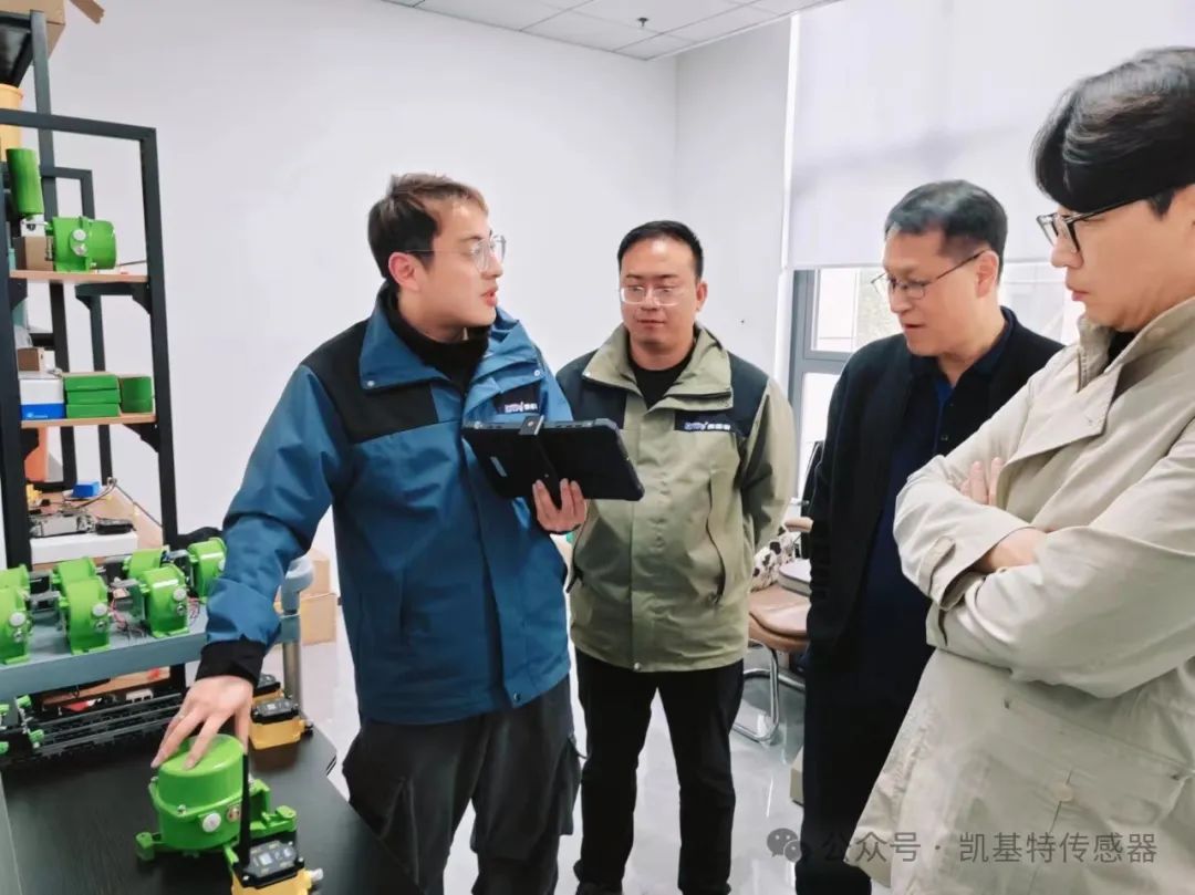 企業動態 | 凱基特迎來美國客戶，共謀傳感器業務深入合作